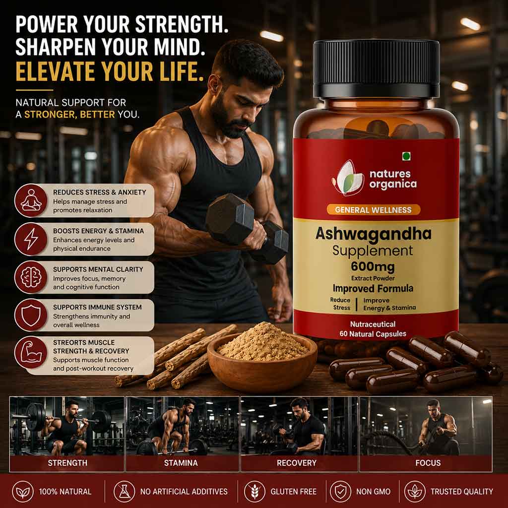 Flexi Trio 3X – Joint Flexibility & Mobility Support Capsules | Nature Organica