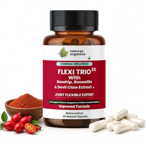 FLEXI TRIO 3X Joint Pain Support Capsules - 60 Capsules