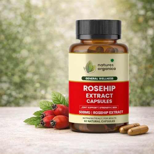 Rose Hip Extract Capsules - 60 Veg Capsules