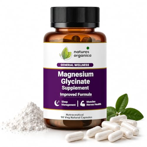 Magnesium Glycinate Capsules- 90 Veg Capsules