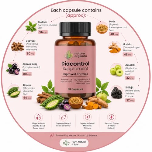 Diacontrol Supplement - 60 Capsules
