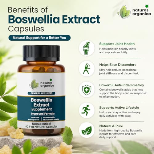 Boswellia Extract Capsules -60 Veg Capsules