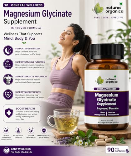 Magnesium Glycinate Capsules- 90 Veg Capsules