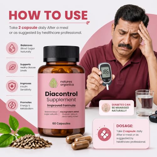 Diacontrol Supplement - 60 Capsules
