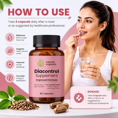 Diacontrol Supplement - 60 Capsules