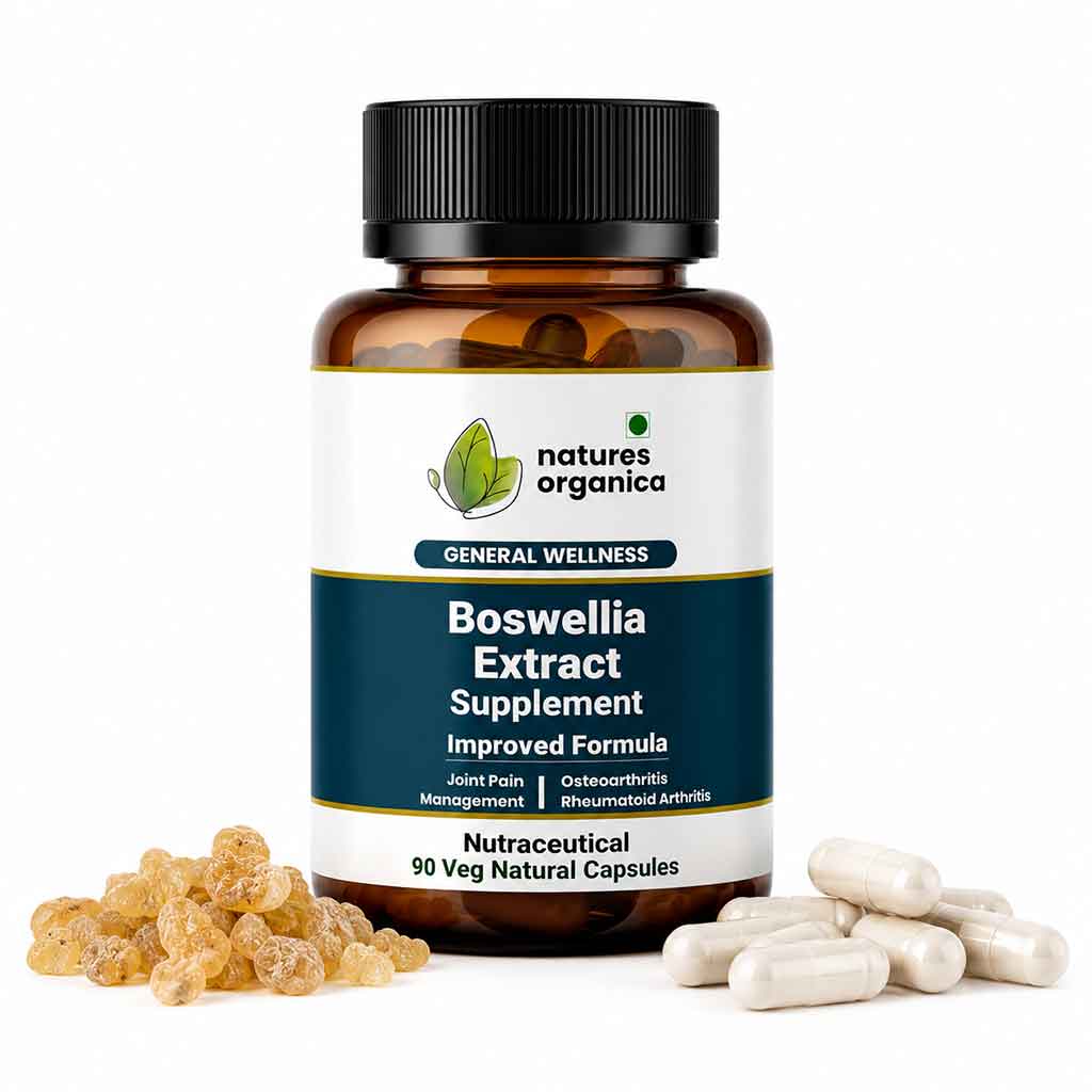 Boswellia Extract Supplement – Natural Joint Support Capsules | Nature Organica