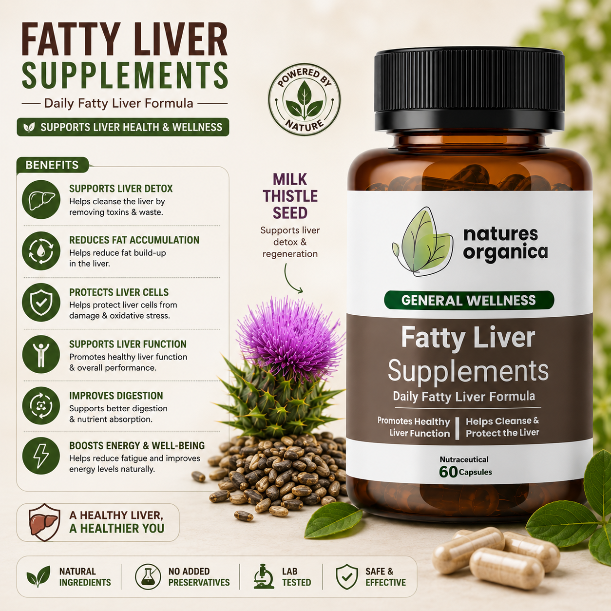 Fatty Liver Supplement ( 60Pc Capsules )