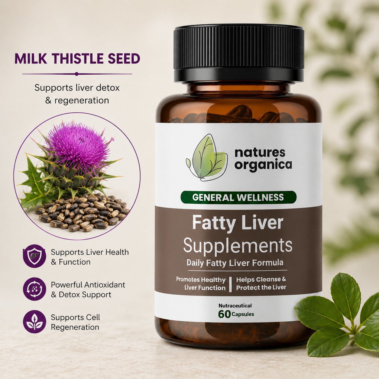 Fatty Liver Supplement ( 60Pc Capsules )